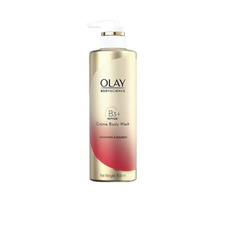 OLAY โอเลย์ BodyScience Firming Creme Body Wash ครีมอาบน้ำสูตรกระชับผิว 500ml