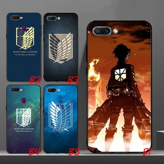 OPPO A3S A5 A12 A7 Soft Phone Case attack on Titan OPPO A5S A92 A91 A92S A5 2020 A9 2020 Cover