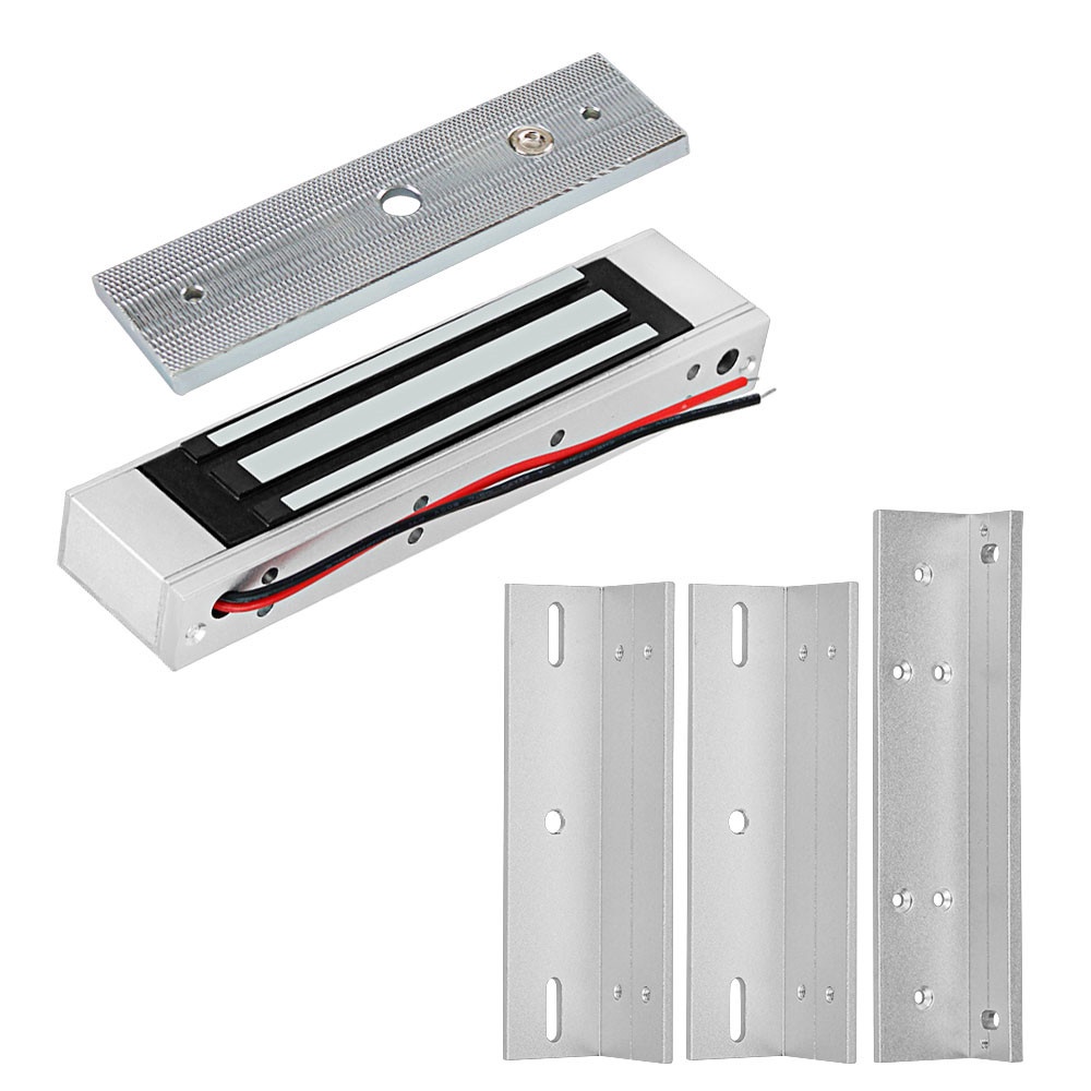 180kg (350lbs) Electric Magnetic Door Lock Kit – 12V DC With US Plug Power Adapter