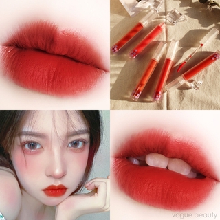 Lipstick ลิปกลอส แมทท์สไตล์ ราคาถูก ลิปสติก เนื้อแมท แบบกันน้ำ ติดทนนาน 6 สี