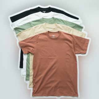 ภาพหน้าปกสินค้าPlainplainproject - เสื้อยืดคอกลม เสื้อยืดสีพื้น Basic T-shirt Vol.2 Tagless ซึ่งคุณอาจชอบสินค้านี้