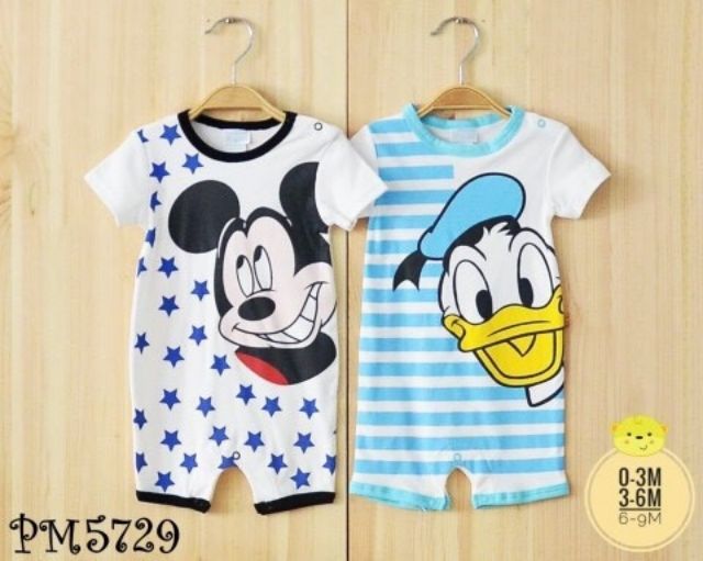 บอดี้สูท-มี-size-0-3m-3-6m-6-9m-ทั้งหมด-2-ชุด