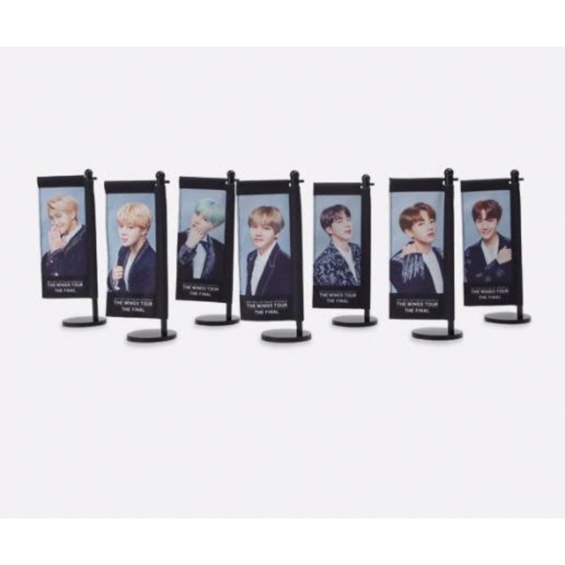 BTS 防弾少年団 WINGS TOUR FINAL MINI FLAG JK