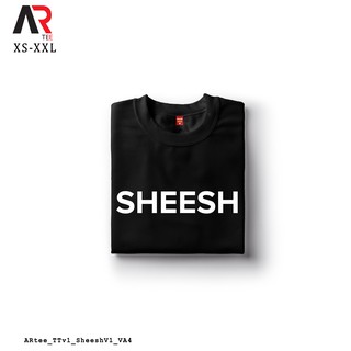 เสื้อยืดวินเทจ - AR Tees Sheesh v1 Tiktok เสื้อเชิ้ตแบบกําหนดเอง Unisex Tshirt สําหรับผู้หญิงและผู้