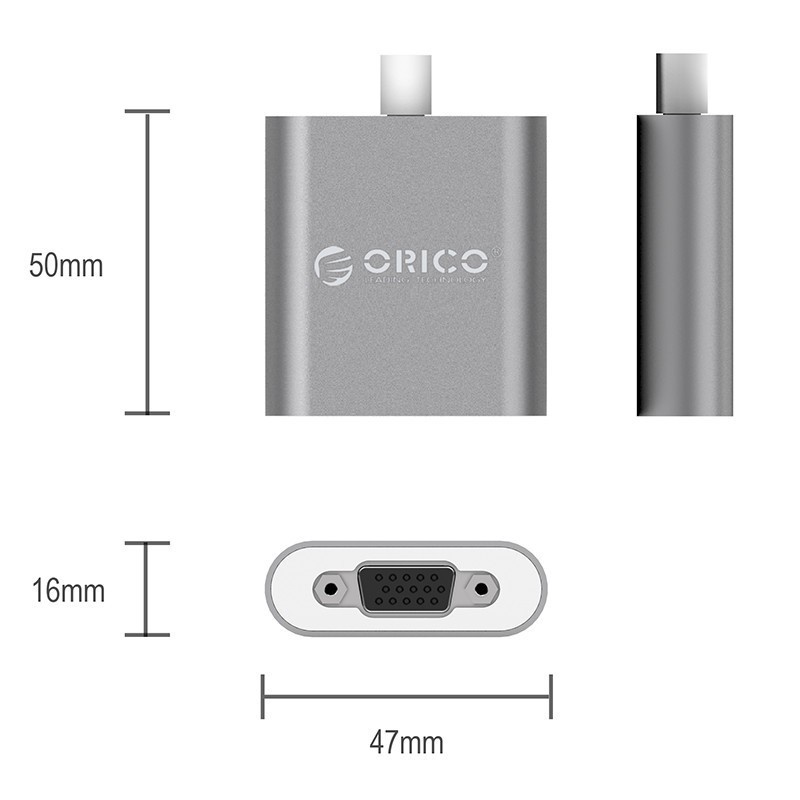 orico-rcv-type-c-to-vga-convertor-high-definition-convertor-อะแดปเตอร์ต่อภาพวิดีโอแบบ-type-c-ไป-vga