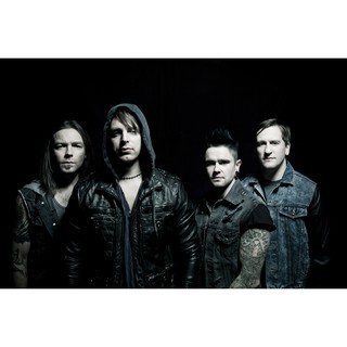 โปสเตอร์ Bullet for My Valentine BFMV บุลเลตฟอร์มายวาเลนไทน์ ตกแต่งผนัง Rock Music Poster โปสเตอร์วินเทจ โปสเตอร์วงดนตรี