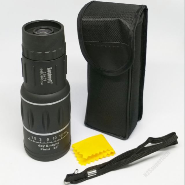 กล้องส่องทางไกลตาเดียว Bushnell 16×52 ระยะ 66/8000m. สวยงาม จับกระชับ ...