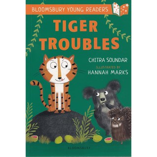 DKTODAY หนังสือ BLOOMSBURY YOUNG READERS WHITE :TIGER TROUBLES