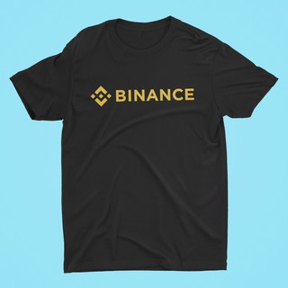 [S-5XL] พร้อมส่งจากไทย 🚀 เสื้อบิทคอยน์ ลาย Binance เสื้อ Bitcoin เสื้อ Cryptocurrency เสื้อคริปโต 🙌