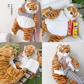 ส่งจากไทย🐯🧡ตุ๊กตา ตุ๊กตาเสือ เสืออ้วน น้องอ้วนลงพุง น่ารัก Tiger doll ตุ๊กตาน่ารัก พร็อบแต่งห้อง ของขวัญวันเกิด แต่งห้อง