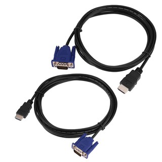 อะแดปเตอร์แปลงสัญญาณ Hdmi Male To Vga Maleสายเคเบิล