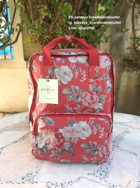 พร้อมส่ง-cath-kidston-backpack-bag-แท้-outlet-กระเป๋าเป้แบรนด์ดังจากอังกฤษ