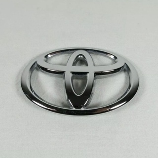 โลโก้ TOYOTA โตโยต้า สีเงิน