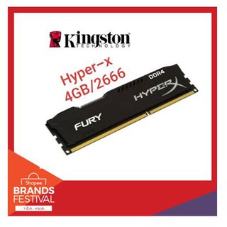 RAM DDR4(2666) 4GB Kingston Hyper-X (HX426C16FB3/4) Ingram/Synnex