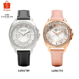 ภาพขนาดย่อของภาพหน้าปกสินค้าOUTLET WATCH นาฬิกา Coach OWC55 นาฬิกาข้อมือผู้หญิง นาฬิกาผู้ชาย Brandname รุ่น 14501701 จากร้าน outlet_watch_premium บน Shopee