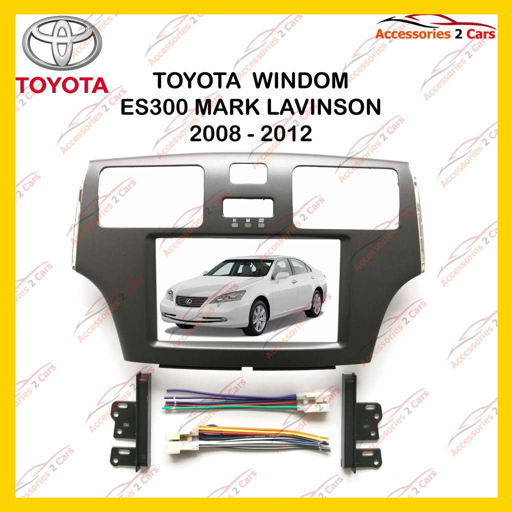 กรอบหน้าวิทยุ-toyota-lexus-es300-mark-levinson-2008-รหัส-ye-to-017