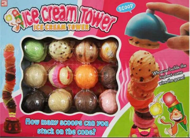 ice-cream-tower-เกมส์ตักไอติมของเล่นเด็ก-ไอติมตักของเล่นเด็ก-เกมเรียงโดนัท-ไอศครีมของเล่นเด็ก-ไอติมทาว์เวอร์ของเล่น