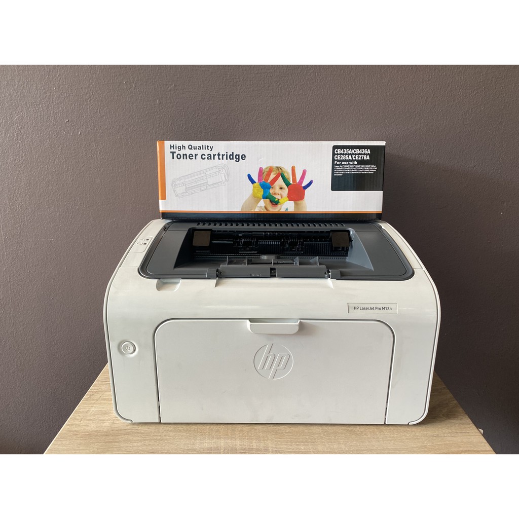 ปริ้นเตอร์-hp-laserjet-m12a-m12w-wifi-มือสอง-หมึก-79a-หมึกใหม่-ส่งฟรี-รับประกัน-3เดือน-พร้อมใช้งาน-สภาพสวย