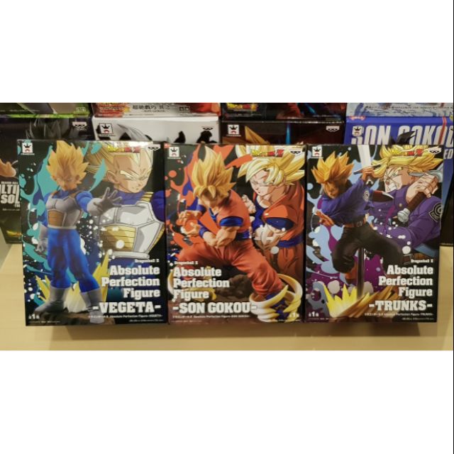Dragonball Z Absolute Perfection Figure -VEGETA-SON GOKOU-TRUNKS- >>japan | Shopee Thailand