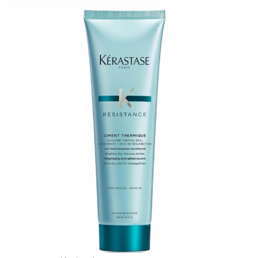 k-rastase-resistance-ciment-thermique-resurfacing-strenhthening-milk-blow-dry-care-for-damaged-hair-150-ml