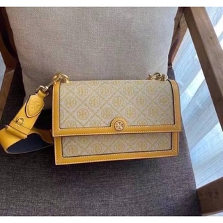 Tory Burch T Monogram Jacquard Shoulder Bag