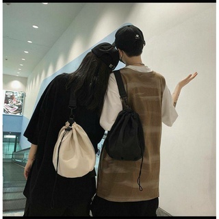 กระเป๋าสะพายข้าง แนวสตรีท ไอเทมคู่ Pontsu bag