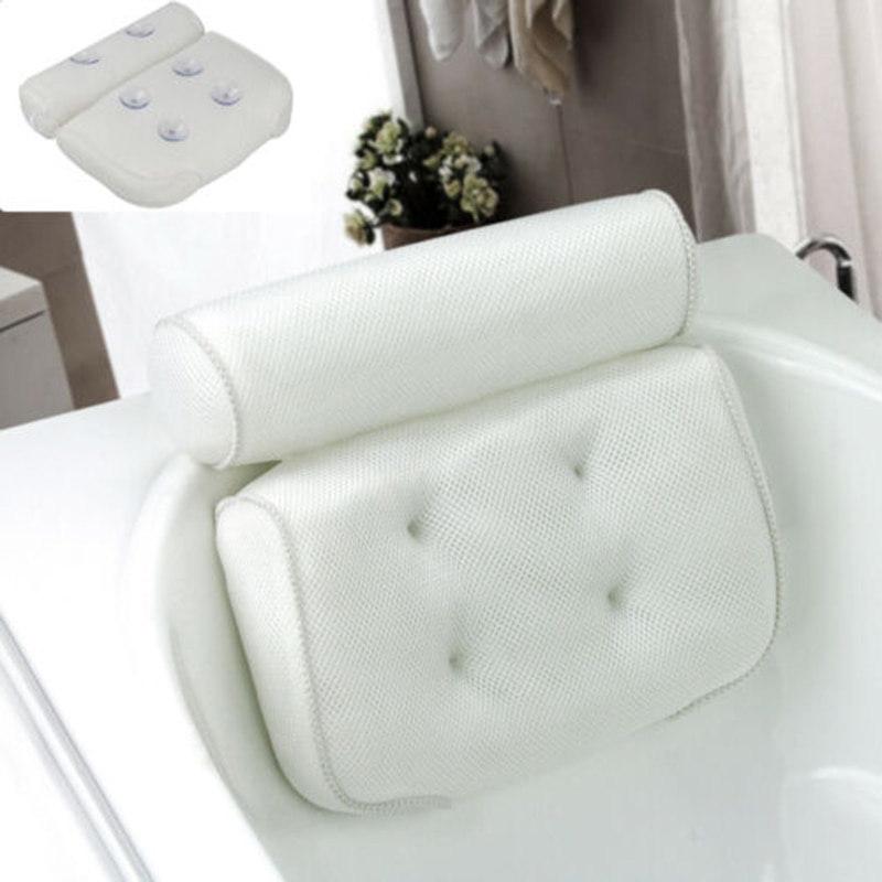 บลูไดมอนด์-3d-mesh-neck-back-quality-bath-tub-spa-pillow-cushion-neck-back-support-foam-comfort-bathtub-6-suction-cup