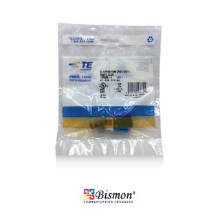 Commscope เต้ารับหัวแลน Modular Jack RJ45 Cat.6  SL Series Blue