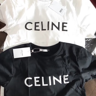 【NEW】พร้อมส่งด่วน เสื้อลิซ่าใส่ เสื้อยืด CE Cotton100% เสื้อยืดซีลีน