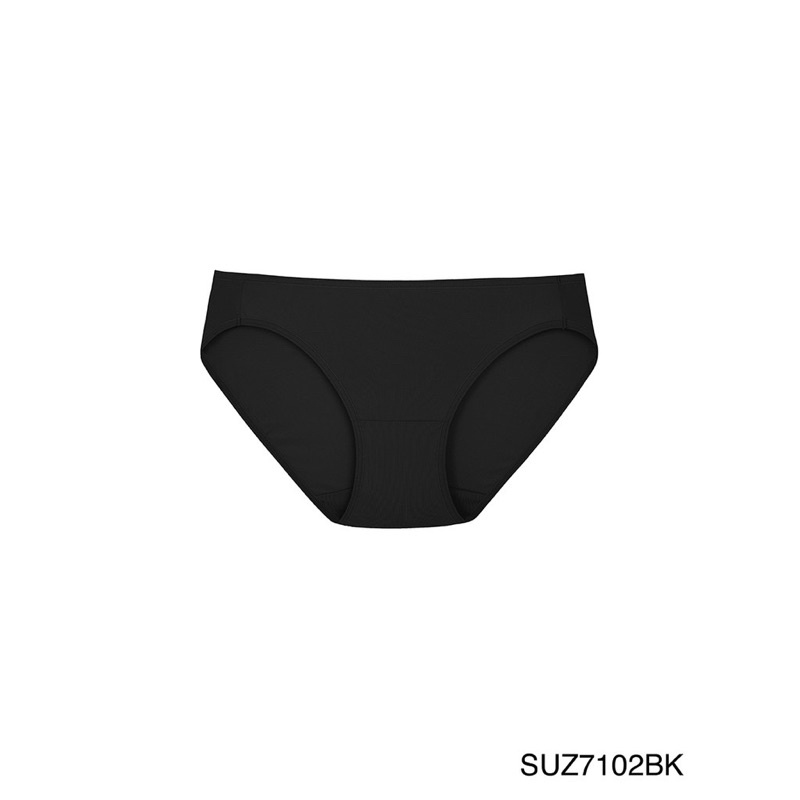 sabina-กางเกงชั้นใน-ทรง-bikini-รุ่น-panty-zone-รหัส-suz7102-สีเนื้อเข้ม-และสีดำ-collagen