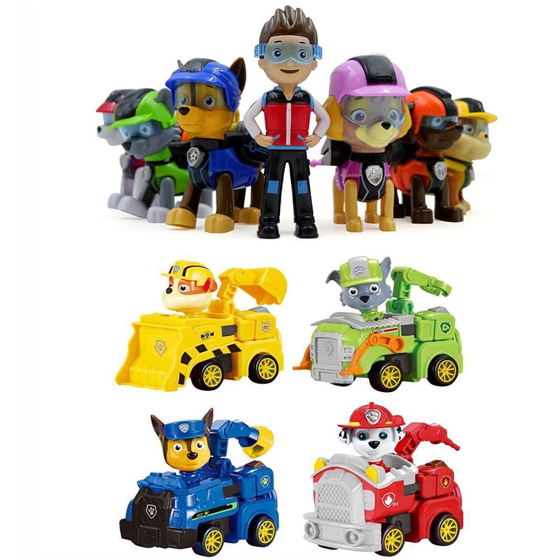 Paw patrol toy set Everest Tracker dog action figure paw patrol psi