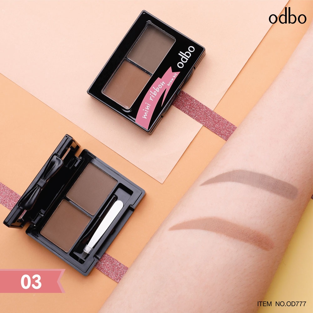 odbo-mini-ribbon-brow-kit-od777-โอดีบีโอ-มินิ-ริบบ้อน-บราว-คิท-เขียนคิ้ว-x-1-ชิ้น-beautybakery