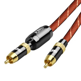 ERTK Coaxial Audio RCA to RCA สาย Coaxial รุ่นพิเศษ เพิ่มหัวกรอง Noise ให้ได้คุณภาพเสียงระดับ Audiophile ที่ดีที่สุด