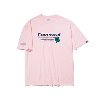 [S-5XL] พร้อมส่ง Covernat Recycle Logo T-shirt Light Pink