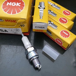 หัวเทียน(NGK) C7HSA สำหรับรถ C100,W100,FINO,MIO,NOUVO,TTX,SMASH,SPARK