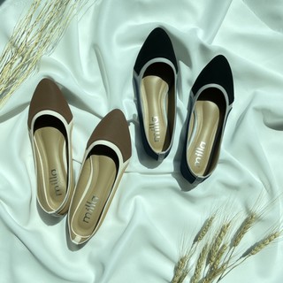 รองเท้าผู้หญิง คัชชู ใส่ทำงานแบบใหม่ล่าสุด พื้นนิ่มใส่สบาย [5-70]