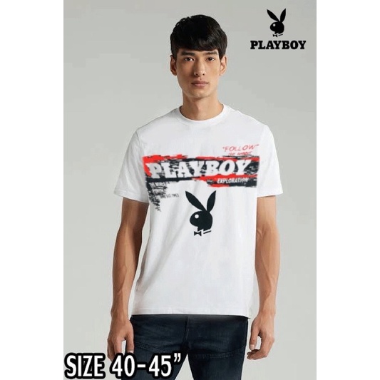 พร้อมส่ง-เสื้อยืดเพย์บอย-playboy-สุดเท่ห์