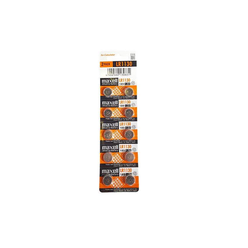 [จัดส่งเร็ว] ♀ถ่านกระดุม ถ่านนาฬิกา LR1130 189/1.5V LR1130 Maxell ...