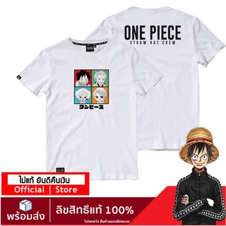 ✔☞▷【ONEPIECE STORE】เสื้อวันพีช ลายลิขสิทธิ์แท้  เสื้อยืดลายการ์ตูน  one piece DOP-1426