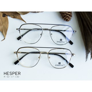 เฉพาะกรอบ กรอบแว่นตารุ่น HESPER เบรนด์ Eye & Style โลหะ เท่ๆ