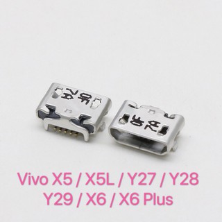 พอร์ตชาร์จ USB สําหรับ Vivo X5 X5L Y27 Y28 Y29 X6 X6 Plus 5-50 ชิ้น