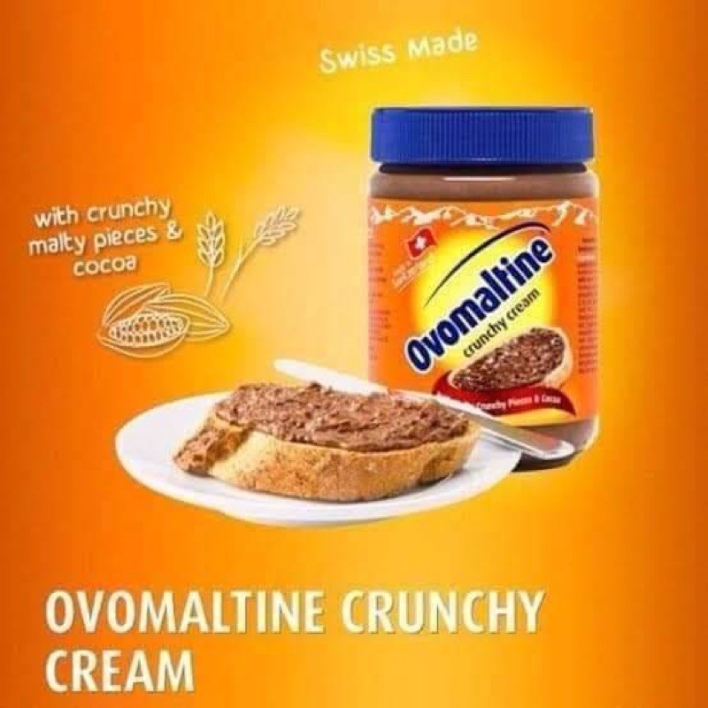 ภาพหน้าปกสินค้าOVOmaltine crunchy cream