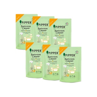 โปรโมชั่น : PIPPERSTANDARD ผลิตภัณฑ์ทำความสะอาดห้องน้ำจากธรรมชาติ กลิ่นออร์เรนจ์ บลอสซั่ม 400 มล. 6 ถุง