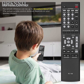 ภาพขนาดย่อของภาพหน้าปกสินค้าRc1196 รีโมทคอนโทรลเหมาะสําหรับ Denon Audio Video Receiver Avr - X520Bt Avr - S500Bt จากร้าน dressit.th บน Shopee