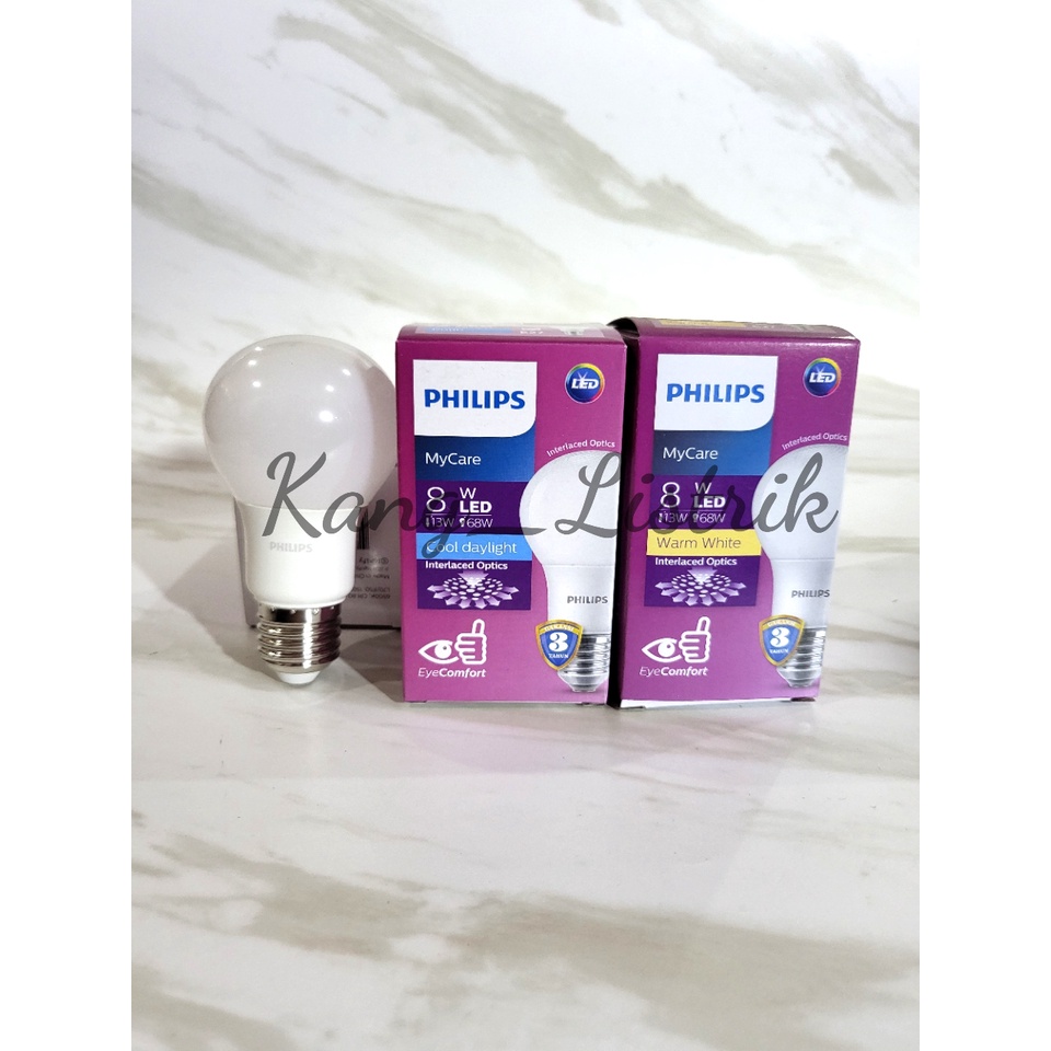 Philips ไฟ LED 8W/Philips LED 8W MyCare | Shopee Thailand