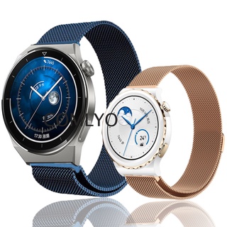 Huawei watch GT3 PRO 46 มม. 43 มม. สายสแตนเลส Milanese loop smartwatch สร้อยข้อมือผู้หญิงผู้ชายเข็มขัด