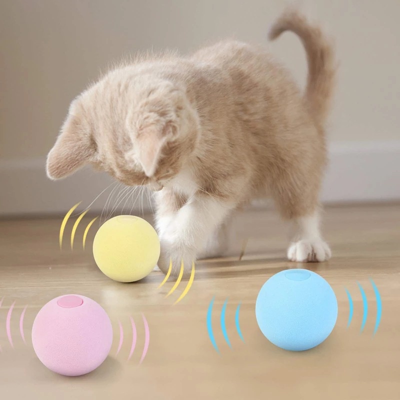 ภาพสินค้าลูกบอลของเล่น บรรเทาความเบื่อหน่าย มีเสียง สําหรับสัตว์เลี้ยง แมว สุนัข จากร้าน lavenderfashion.th บน Shopee ภาพที่ 4