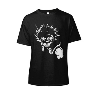 T-shirt  เสื้อยืด ผ้าฝ้าย 100% พิมพ์ลายกราฟิกการ์ตูนอนิเมะ Demon Slayer Kimetsu No Yaiba แฟชั่นฤดูร้อน สไตล์ญี่ปุ่น สําห
