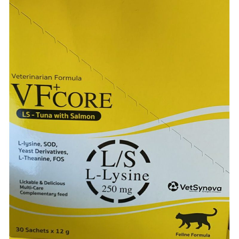 vfcore-อาหารเสริม-l-lysine-เสริมภูมิคุ้มกัน-เสริมการรักษาไข้หวัดแมว