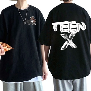 เสื้อยืดผู้ เสื้อยืด พิมพ์ลาย Playboi Carti สไตล์ฮาราจูกุ สําหรับผู้ชาย 2 ชิ้น S-5XL